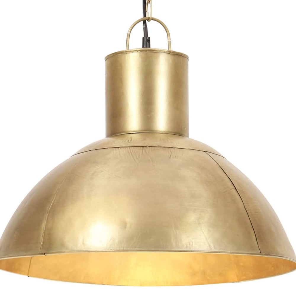 vidaXL Pendant Lamp 25 W Brass Round 48 cm E27