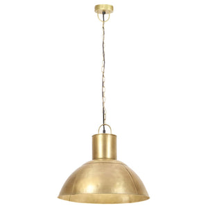 vidaXL Pendant Lamp 25 W Brass Round 48 cm E27