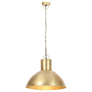 vidaXL Pendant Lamp 25 W Brass Round 48 cm E27