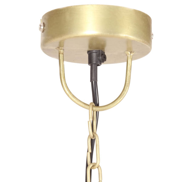 vidaXL Pendant Lamp 25 W Brass Round 48 cm E27