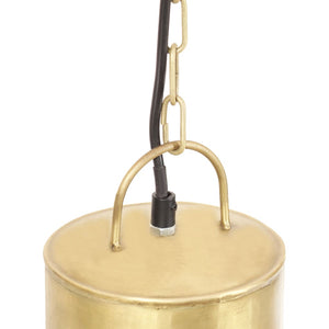vidaXL Pendant Lamp 25 W Brass Round 48 cm E27