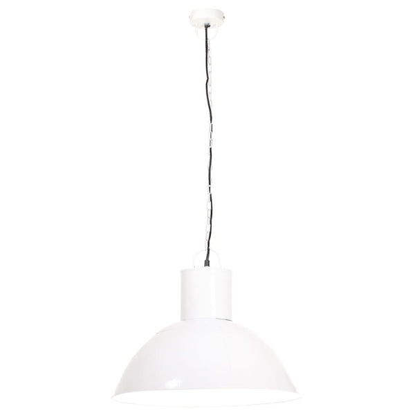 vidaXL Hanging Lamp 25 W White Round 48 cm E27