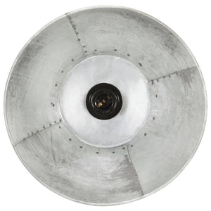 vidaXL Pendant Lamp 25 W Silver Round 28.5 cm E27