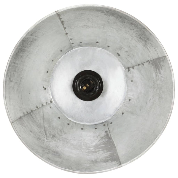 vidaXL Pendant Lamp 25 W Silver Round 28.5 cm E27