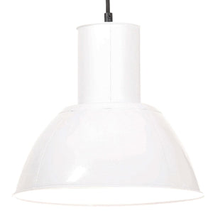 vidaXL Pendant Lamp 25 W White Round 28.5 cm E27