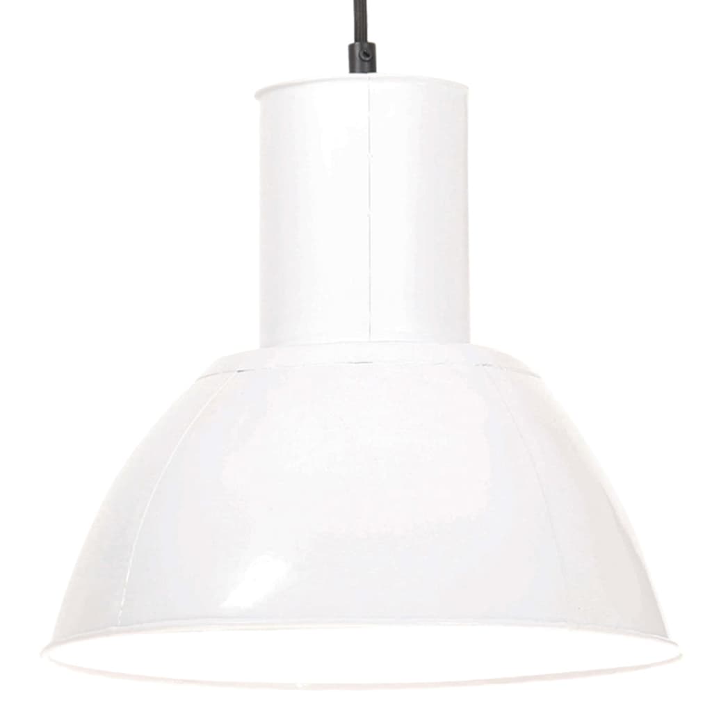 vidaXL Pendant Lamp 25 W White Round 28.5 cm E27