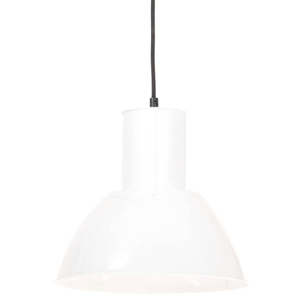 vidaXL Pendant Lamp 25 W White Round 28.5 cm E27