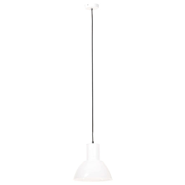 vidaXL Pendant Lamp 25 W White Round 28.5 cm E27