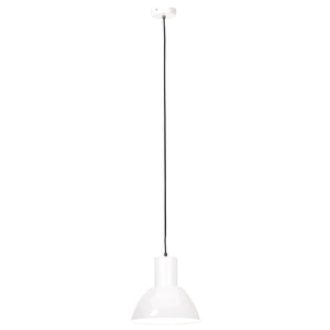 vidaXL Pendant Lamp 25 W White Round 28.5 cm E27