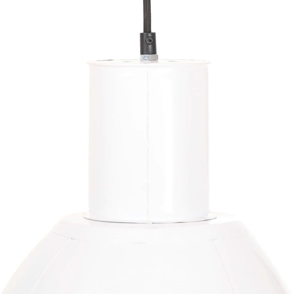 vidaXL Pendant Lamp 25 W White Round 28.5 cm E27