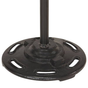 vidaXL Floor Lamp 2-Bulb Brass E27 Cast Iron