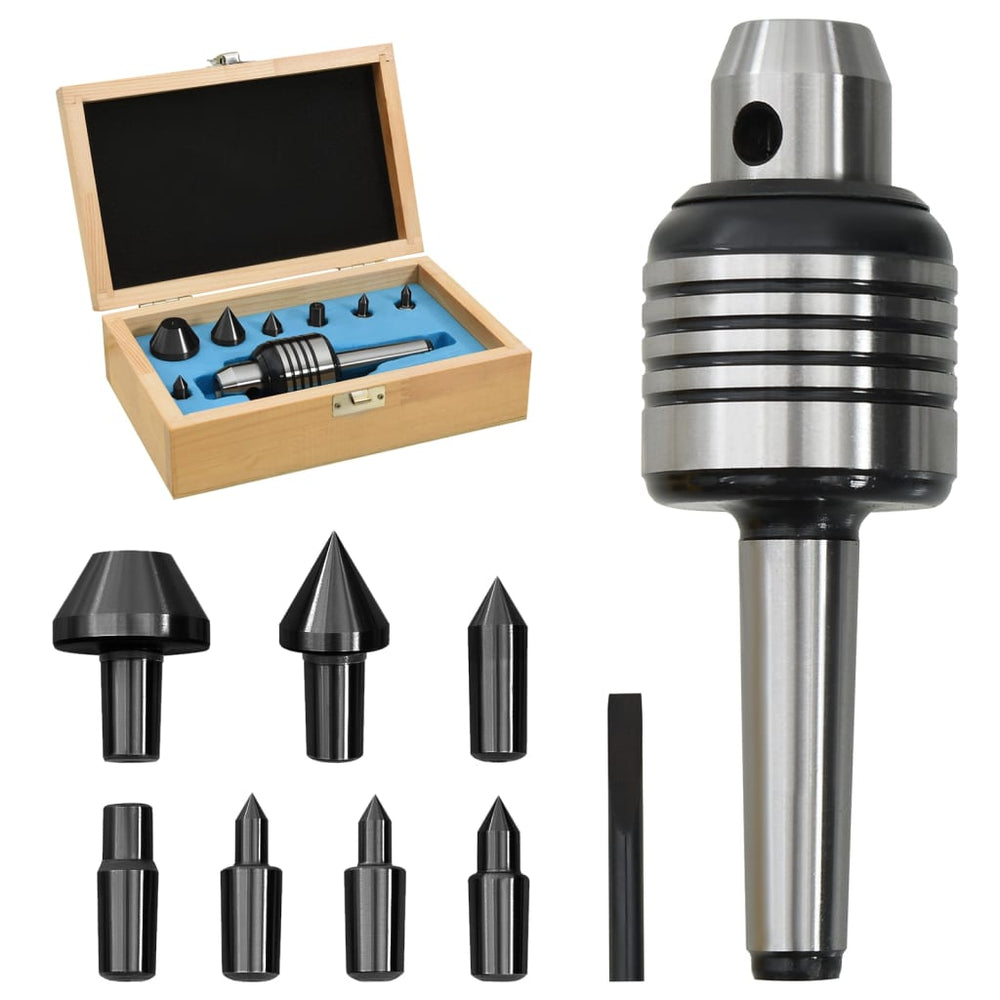 vidaXL 10-piece Live Center Set MT2