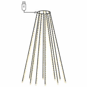 vidaXL Christmas Tree Net Lights with 500 LEDs 500 cm