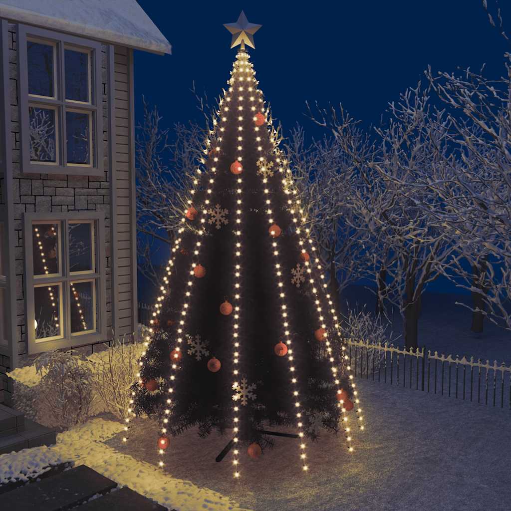 vidaXL Christmas Tree Net Lights with 500 LEDs 500 cm