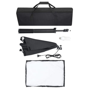 vidaXL Photo Studio Set with Softboxes and Backdrop System
