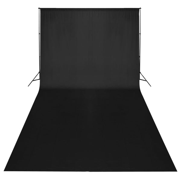 vidaXL Photo Studio Kit with Backdrop, Lights, and Umbrellas
