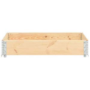 vidaXL Raised Garden Bed 50x100 cm Solid Pine Wood