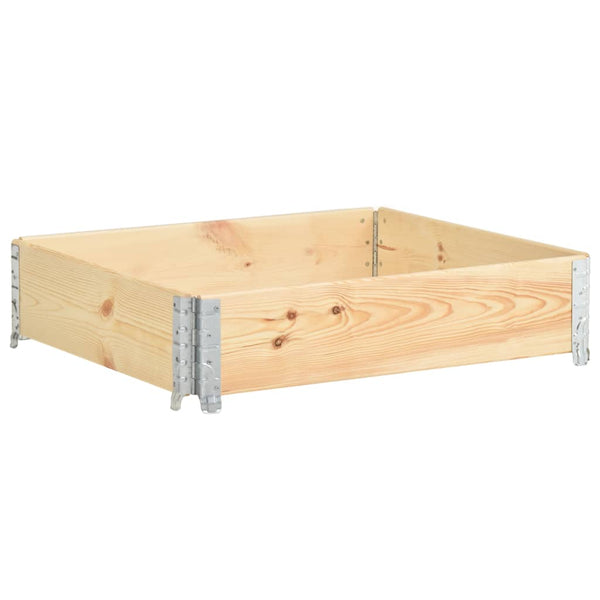 vidaXL Raised Garden Bed 100x100 cm Solid Pine