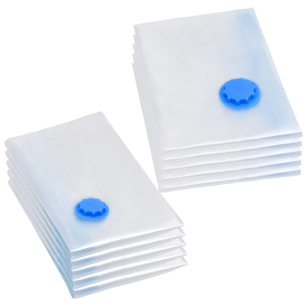 vidaXL Vacuum Storage Bags 2 Sizes 10 Pcs.