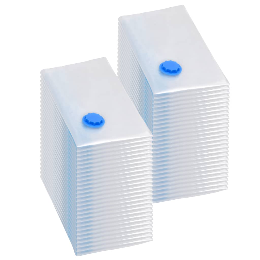 vidaXL Vacuum Storage Bags 80x60 cm 50 pcs.