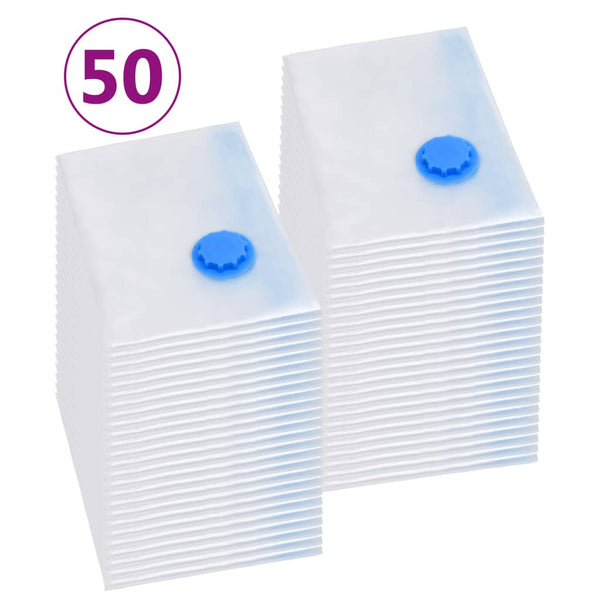 vidaXL Vacuum Storage Bags 120x70 cm 50 pcs.