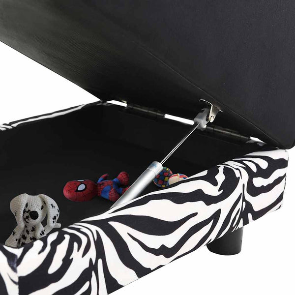 vidaXL Dog Sofa Black 57x34x36 cm Plush