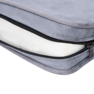 vidaXL Dog Sofa Grey 57x34x36 cm Plush