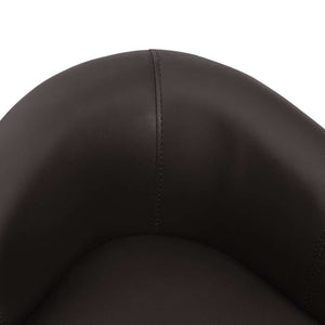 vidaXL Dog Sofa Brown 67x41x39 cm Faux Leather