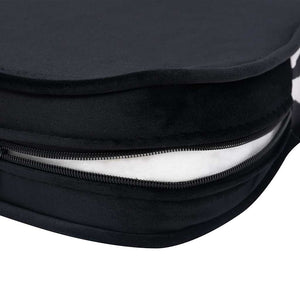 vidaXL Dog Sofa Black 68x38x38 cm Plush