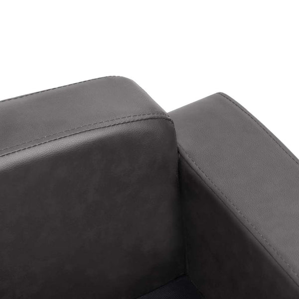vidaXL Dog Sofa Grey 80x50x40 cm Artificial Leather