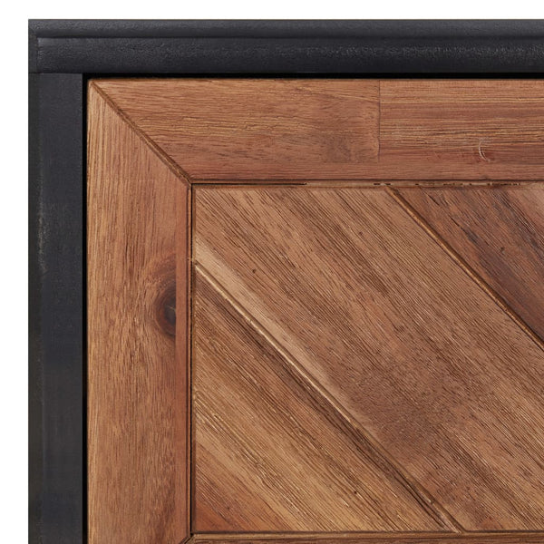 vidaXL Coffee Table 90x50x40 cm Solid Acacia Wood and MDF