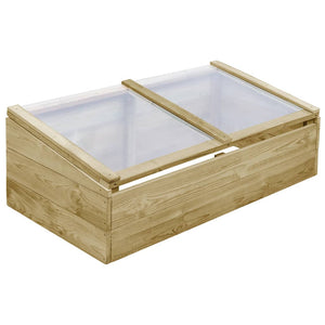 vidaXL Greenhouses 2 pcs. Impregnated Pinewood 100x50x35 cm