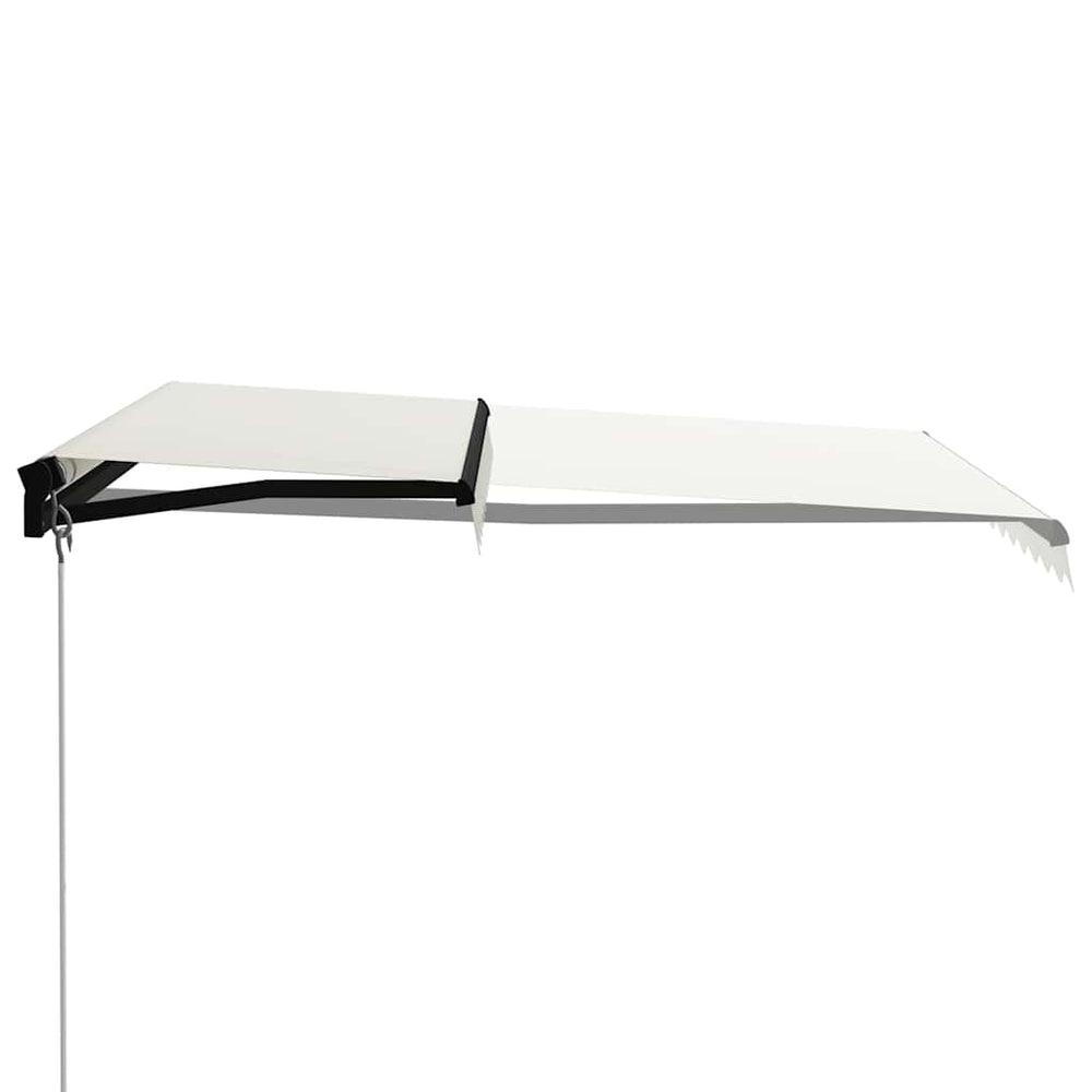 vidaXL Retractable Awning Manual 300 x 250 cm Cream