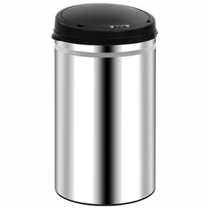 vidaXL Automatic Sensor Rubbish Bin 40 L Stainless Steel