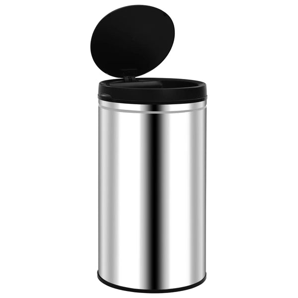 vidaXL Automatic Sensor Rubbish Bin 60 L Stainless Steel