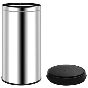 vidaXL 70 L Automatic Sensor Bin Stainless Steel