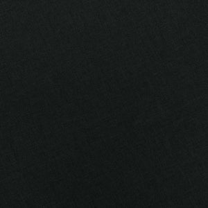 vidaXL Massage Recliner with Footrest Black Fabric