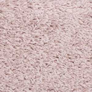vidaXL Stair Mats 15 pcs 56x17x3 cm Light Pink Half-Round