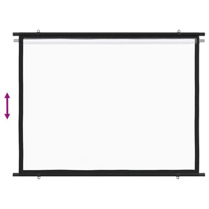 vidaXL Projector Screen 60" 4:3