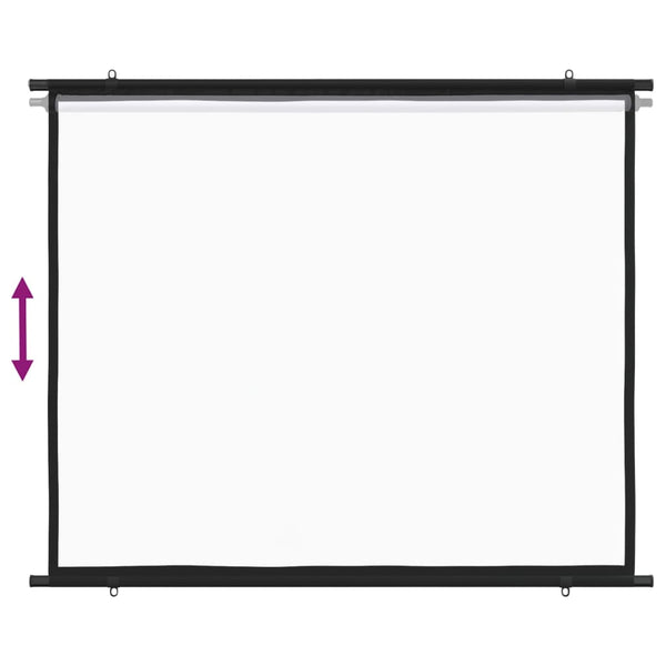 vidaXL Projector Screen 100" 4:3