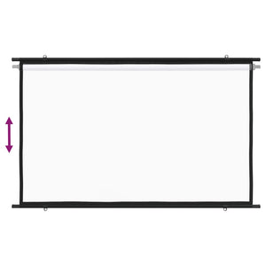vidaXL Projector Screen 60" 16:9