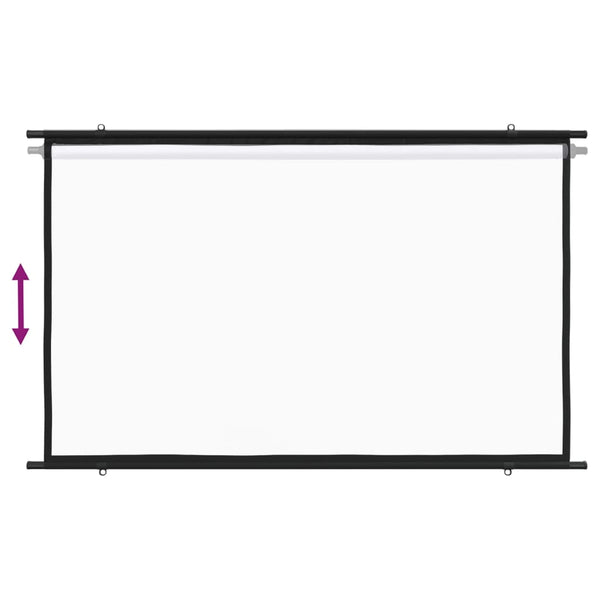 vidaXL Projector Screen 60" 16:9