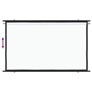 vidaXL Projector Screen 84" 16:9