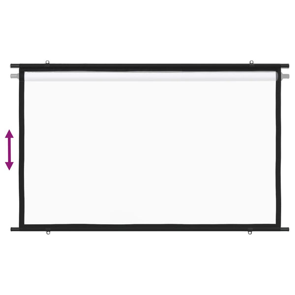 vidaXL Projector Screen 100" 16:9