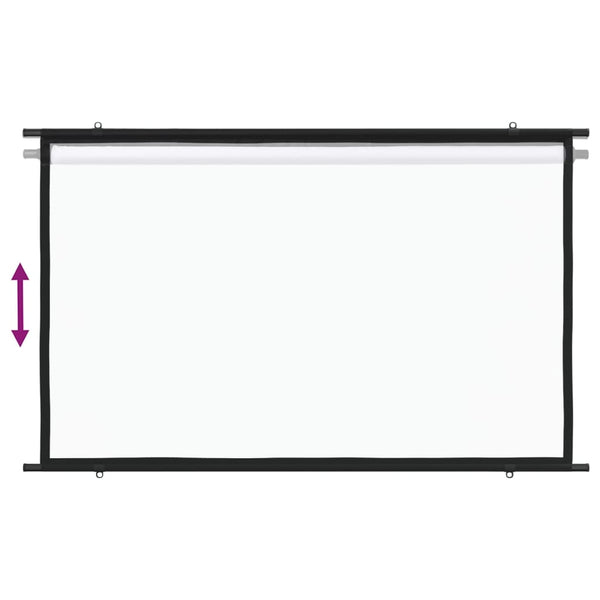vidaXL Projector Screen 108 16:9