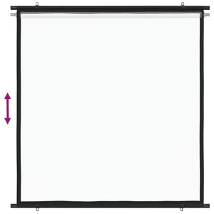 vidaXL Projector Screen 67" 1:1