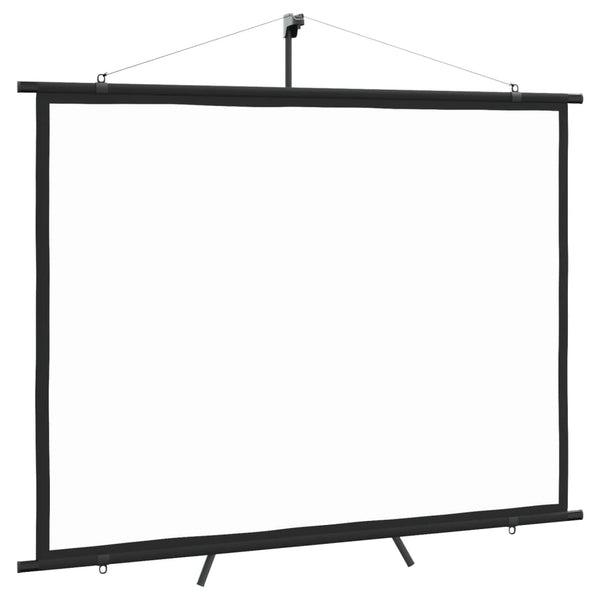 vidaXL Projector Screen with Tripod 84" 4:3