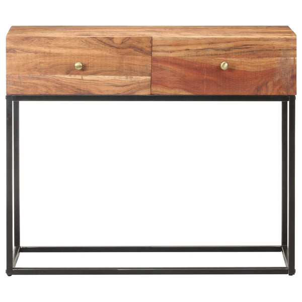 Konsolentisch Akazie 90cm mit Schubladen