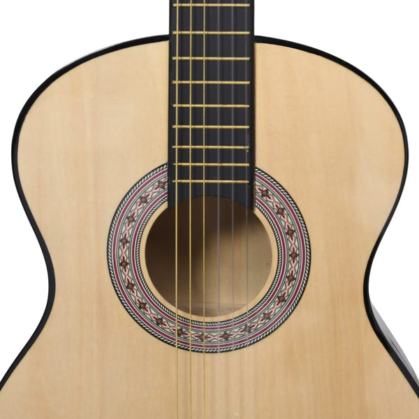vidaXL Classical Guitar for Beginners with Bag 4/4 39"