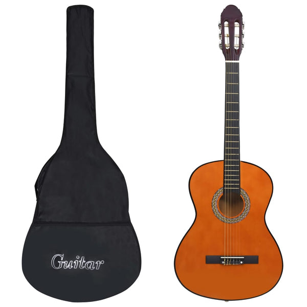 vidaXL Classical Guitar for Beginners with Bag 4/4 39"